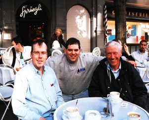 Peter Frank, Dave Aiello, and Dieter Frank