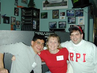 Mike Lobo, Denise Combs, and Dave Aiello