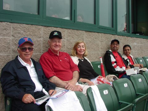 RCNJ Members at Trenton Thunder Game